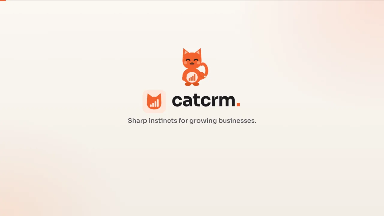 Prezentarea CAT CRM: pisica, marca și sloganul